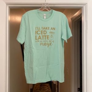 Disney magic latte tshirt